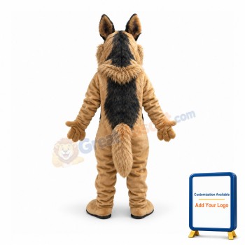 German Shepherd Dog Mascot Costume