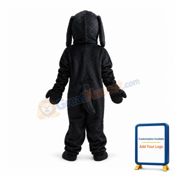 Black Labrador Dog Mascot Costume