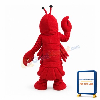 2nd Version Of The Lobster Mascot Adult Costume
