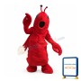 2nd Version Of The Lobster Mascot Adult Costume