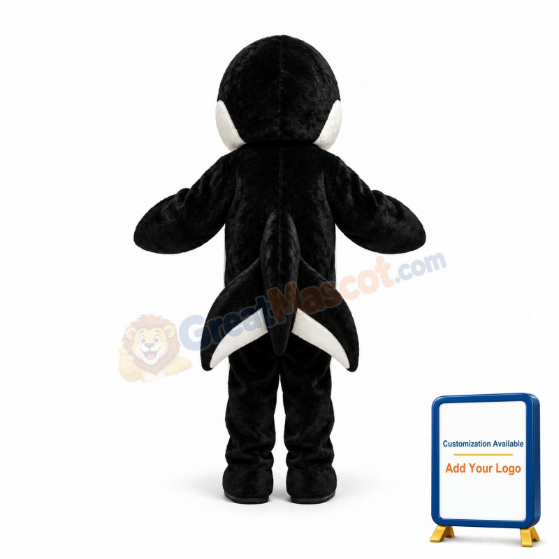 Killer Whale Mascot Costume