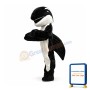 Killer Whale Mascot Costume