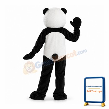 3nd Version Of The Panda Mascot Adult Costume