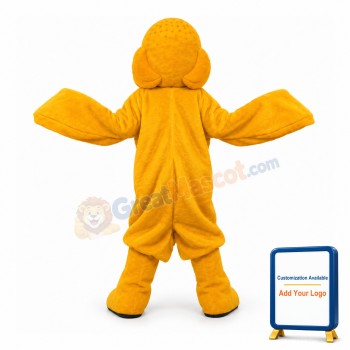 Gold Koi Fish Mascot Costume