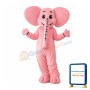 Lovely Whole Pink Elephant Mascot Costume