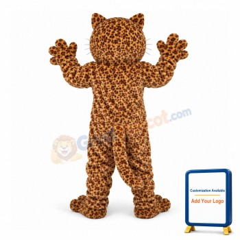 Ferocious Leopard Mascot Costume