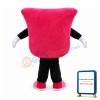 Cartoon Mouth With Pink Lips Mascot Costume