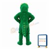 Ferocious Green Crocodile Mascot Costume