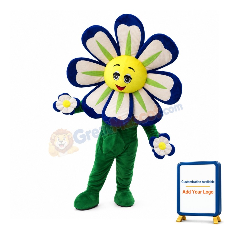 Blooming Flowers Mascot Costume