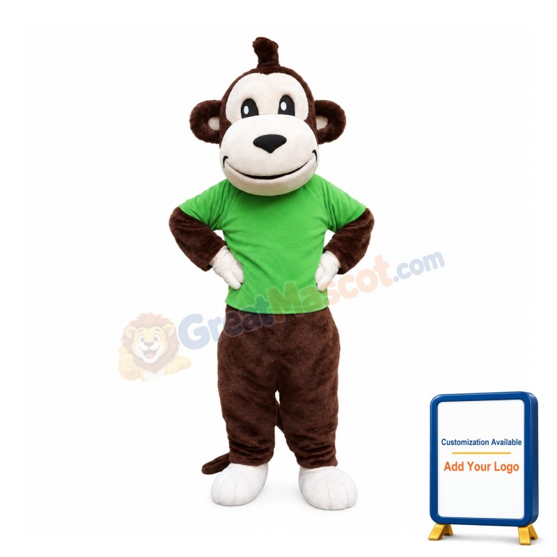 Naughty Big Mouth Monkey Mascot Costume