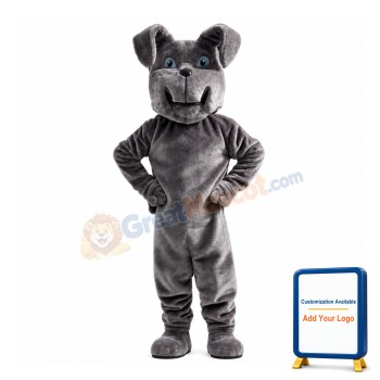Adult Simple-minded Dog Mascot Costume