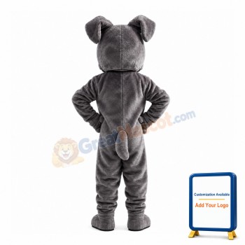 Adult Simple-minded Dog Mascot Costume