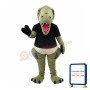 Brutal Green Tyrannosaurus Rex Mascot Costume