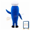 Reliable Dolphin Chef With Hat Mascot Costume
