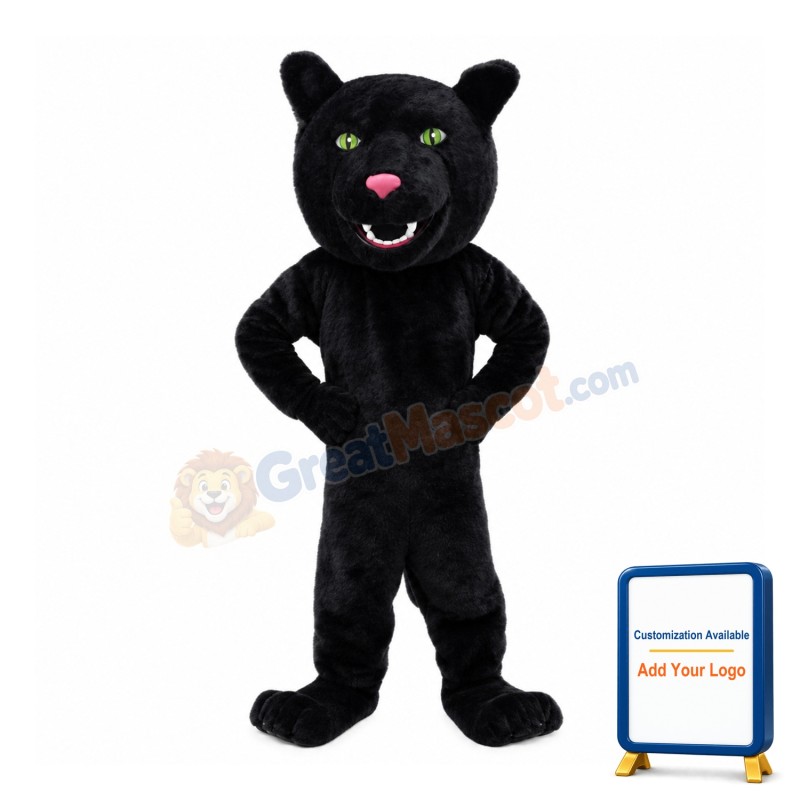 Black Panther On Hips Mascot Costume