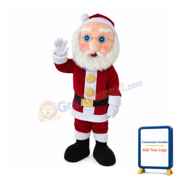 Big Nose Santa Claus Mascot Costume