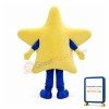 Yellow Star With Blue Pants Mascot Costume