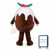 Ice Cream Chocolate Bean Mascot Costume