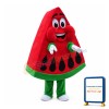 Slice Red Stuffed Watermelon Mascot Costume