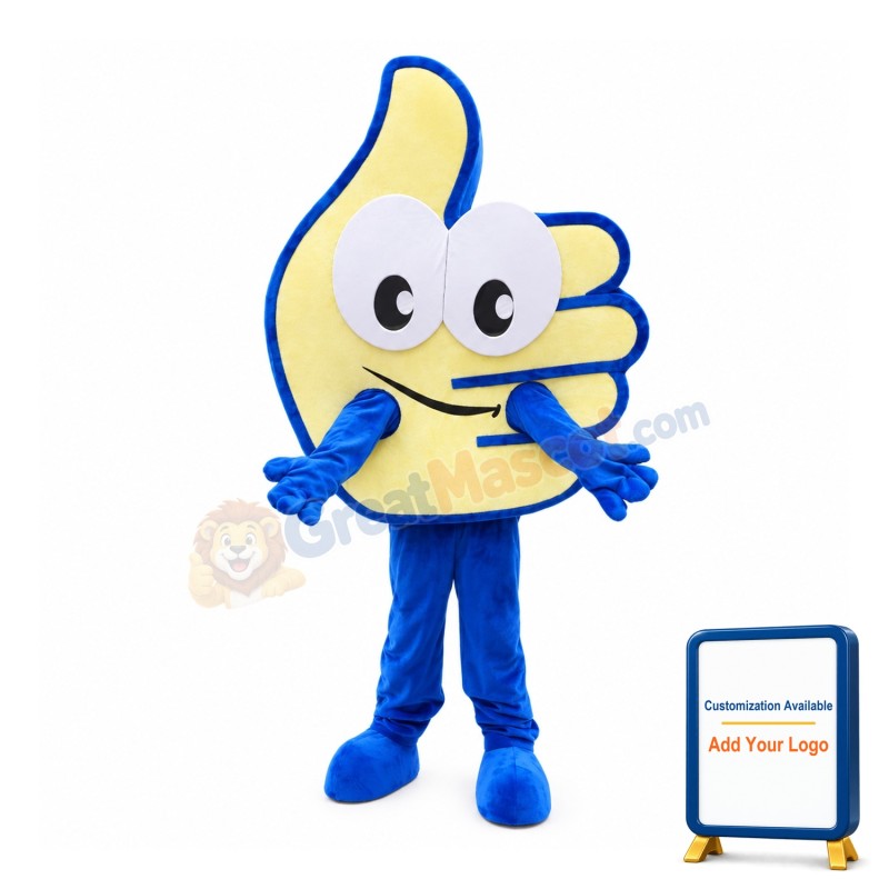 Thumbs Up Hand Mascot Costume