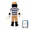 Abominable One-eyed Robber Mascot Costume
