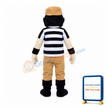 Abominable One-eyed Robber Mascot Costume