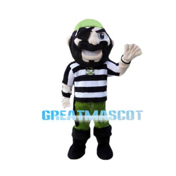 Abominable One-eyed Robber Mascot Costume