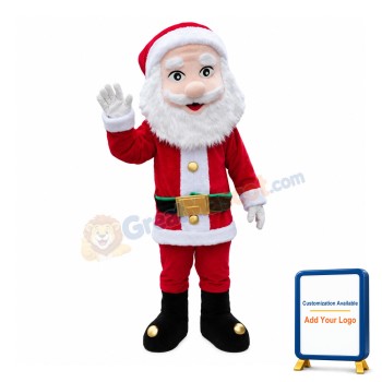 Responsible Santa Claus Mascot Costume