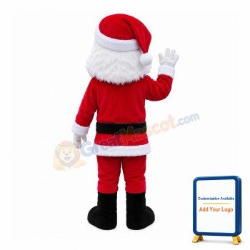 Responsible Santa Claus Mascot Costume
