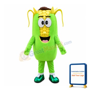 Corn With Whiskers Mascot Costume