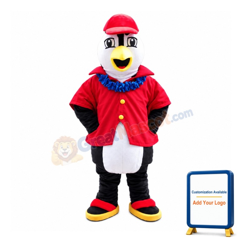 Community Volunteer Penguin Mascot Costume