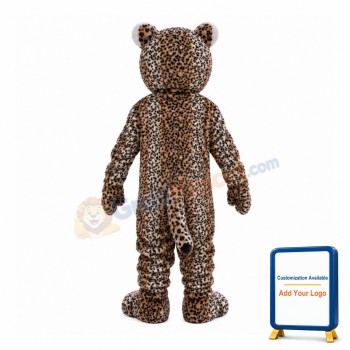 Vigorous Powerful Leopard Mascot Costume