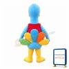 Blue Peacock With Colorful Tail Mascot Costume