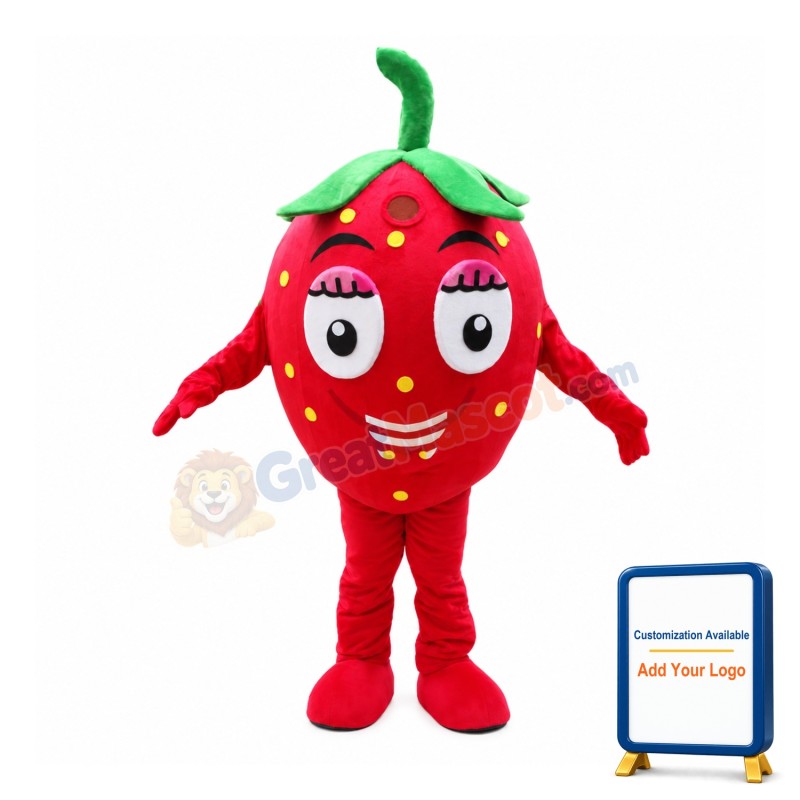Beautiful Strawberry Sister Mascot Costume