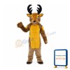 Adult Muscle Reindeer Mascot Costume