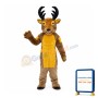 Adult Muscle Reindeer Mascot Costume