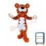Big Head Delightful Tiger Mascot Costume
