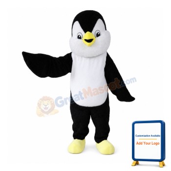 Lovable Fat Penguin Mascot Costume