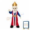 Sociable Old King Mascot Costume