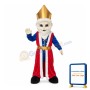 Sociable Old King Mascot Costume