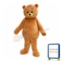 Lovely Brown Teddy Bear Mascot Costume