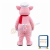 Pink Pig Chef With Red Towel Mascot Costume