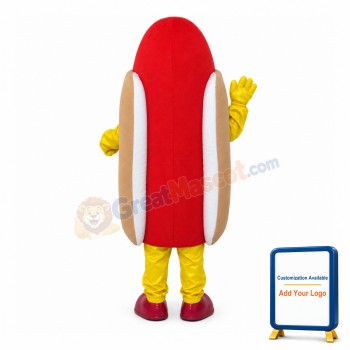 Delicious Hot Dog Mascot Costume