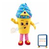 Tempting Cupcakes With Jelly Bean Mascot Costume
