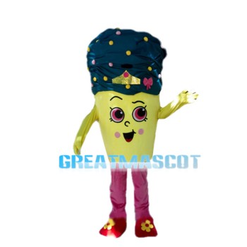 Tempting Cupcakes With Jelly Bean Mascot Costume