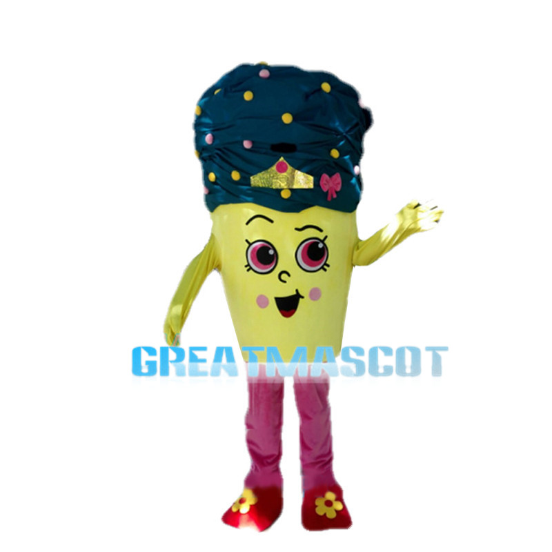 Tempting Cupcakes With Jelly Bean Mascot Costume
