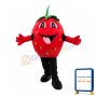 Ecstatic Strawberry Baby Mascot Costume