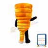 Orange Coiled Hose Mascot Costume