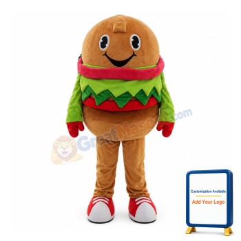 Vegetable Chicken Burger Mascot Costume