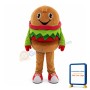 Vegetable Chicken Burger Mascot Costume
